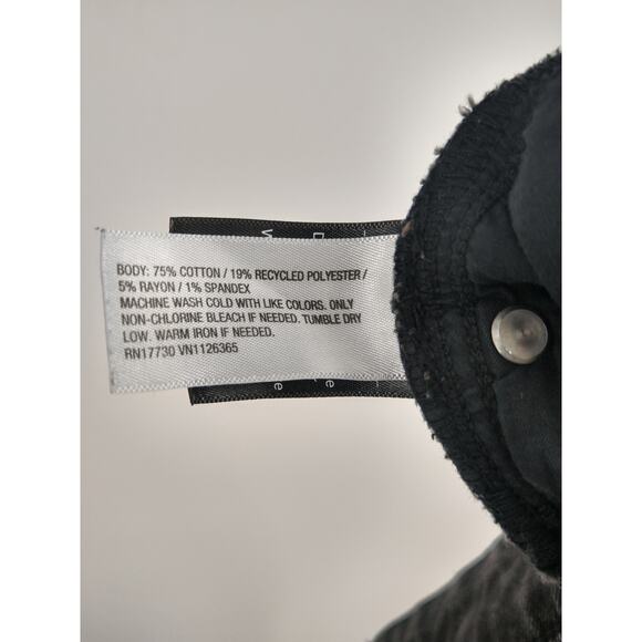 Ava & Viv Womens Jeans Plus 20 High Rise Flare Leg Relaxed Denim Stretch Black - Picture 8 of 10